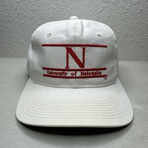 Vintage University Of Nebraska Cornhusker The Game Split Bar Snapback Hat